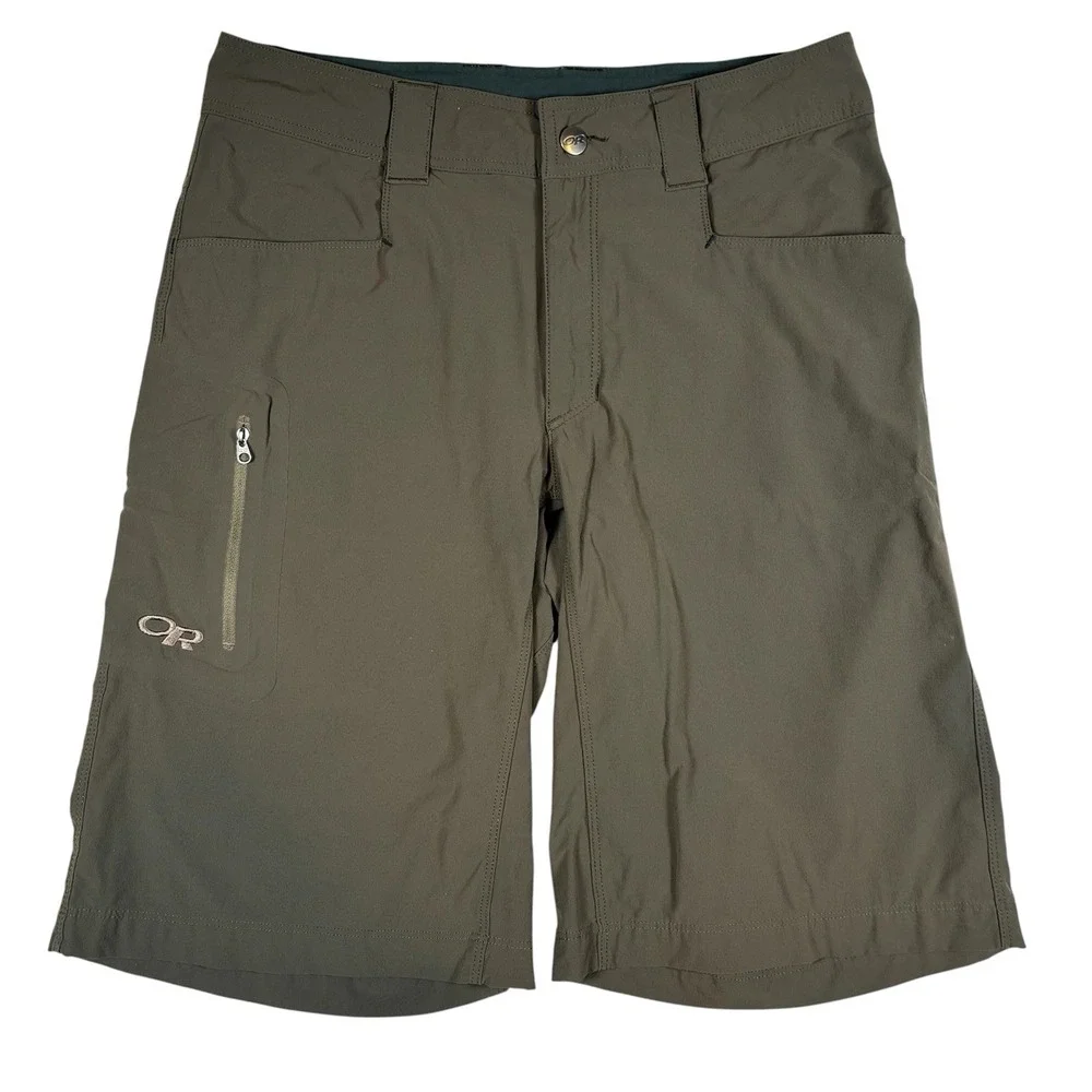OR Outdoor Research Shorts Ferrosi Men's 30 Brown Nylon Stretch Hiking  Gorpcore